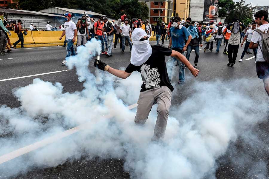 Venezuelan Protestors