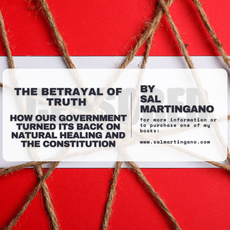 Blog Feature Image - The Betrayal of Truth How Our Government Turned Its Back on Natural Healing and the Constitution